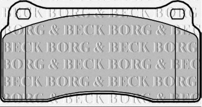 BORG & BECK bbp2358 -  Комплект тормозных колодок, дисковый тормоз